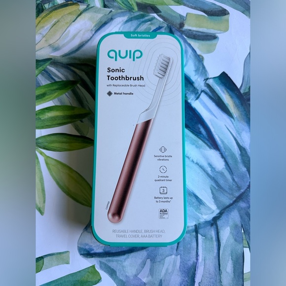 quip Sonic Electric Toothbrush Copper handle - NWT - Picture 1 of 5